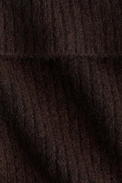 H&M Rib-knit off-the-shoulder dress