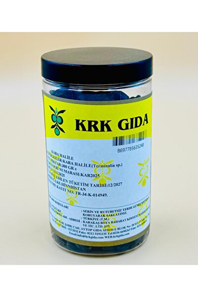 Krk Gıda KARA HALİLE TANE 300GR