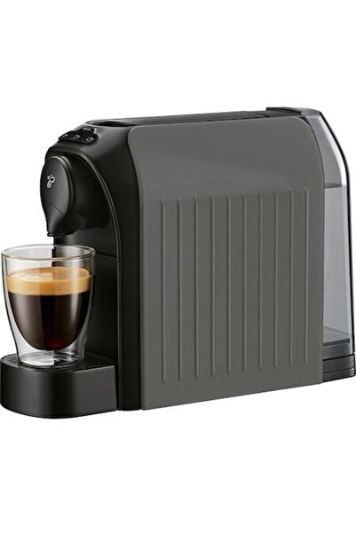 Tchibo Cafissimo Easy Capsule Espresso Machine + 70 Capsules, 0.65 L, 1250W, 15 bar, Gray-Black