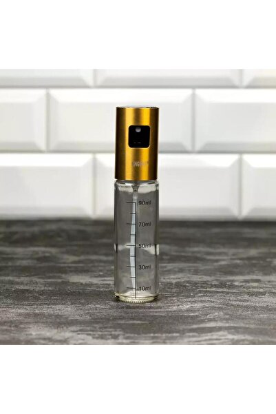 Kinghoff Oil and vinegar sprayer, with gold cap, 100 ml,