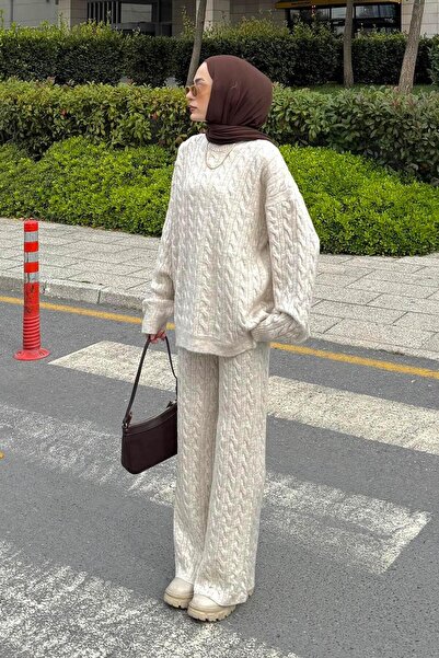 lamelif Fleece-Lined Sets of Braided Stones