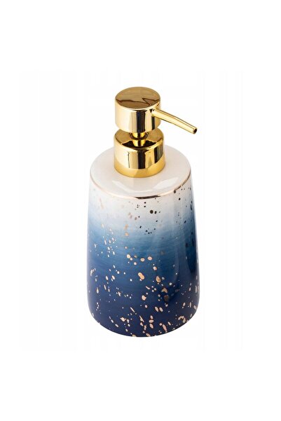 SEPIO Manual liquid soap dispenser, shades of blue, multicolor, 100ml,