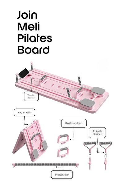 Join Meli Pilates Board – Geliştirilmiş Premium Model *Eğitmen ile Anlatımlı Videolar