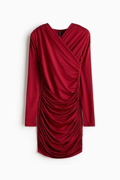 H&M Draped jersey dress