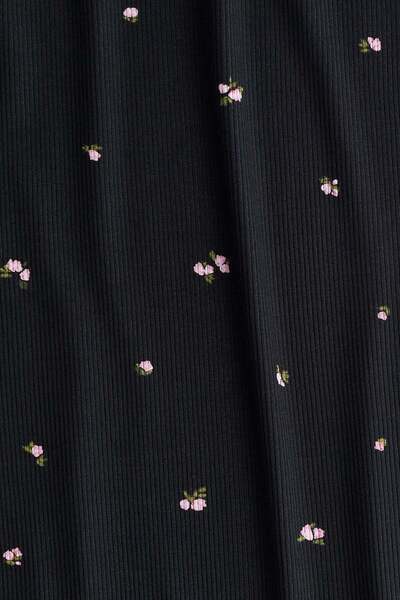 H&M Ribbed cotton pyjamas