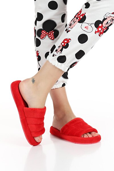 Papuçsepeti Papuç Sepeti 4660 Light Sole Women's Carpet-House Slippers