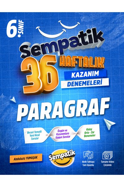 Ünlüler Karması 6. SINIF SEMPATİK SERİSİ PARAGRAF 36 HAFTALIK KAZANIM DENEMELERİ