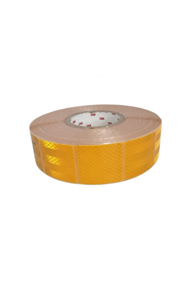 OEM Banda reflectorizanta intrerupta galbena 3 M