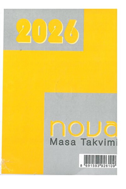 Nova Masa Takvimi Blok 2026