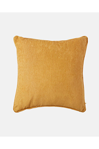 REDTAG Mustard Velvet Cushion
