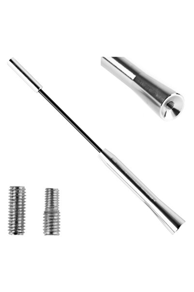 OEM Antena Auto Catarg din aluminiu 20 cm 5/6mm adaptor ANTM05