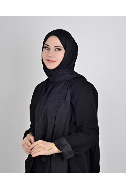 ZENİPEK ipeksi Jakar Şal Siyah