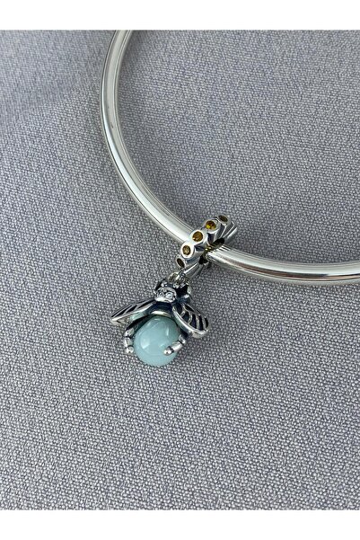 My Story Gece Parlayan Gizemli Ateş Böceği Gümüş Charm