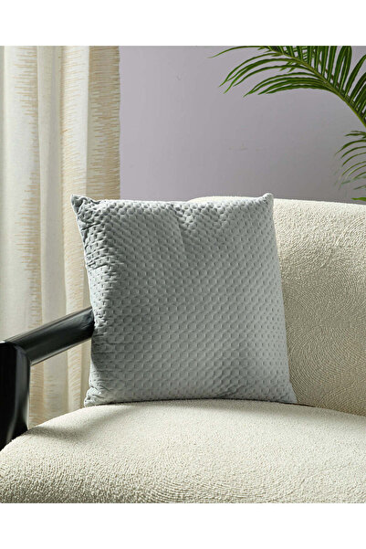 REDTAG Grey Textured Cushion