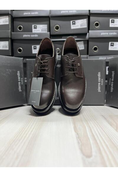 Pierre Cardin 361004 Brown Leather Men's Shoes