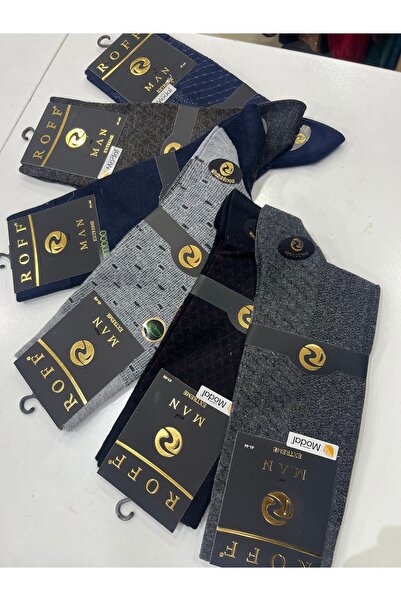 Roff Men's Patterned Seasonal Socks 6 Pack