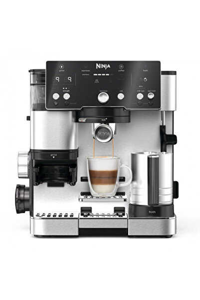 NINJA 2in1 Coffee Machine Luxe Café Essential ES501EU, 1650W,9 bar, 2 l, 3 temp. settings,Inox/Black