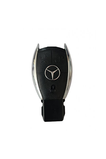 OEM Carcasa cheie Mercede S-class, 3 but, cu logo cu butoane negre