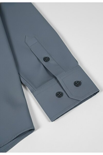 YusGos Long Sleeve Cotton Easy Iron Modal Soft Fabric Regular Fit Men's Shirt