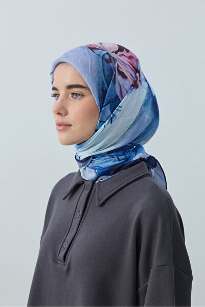 Modakaşmir Seraphy Pattern Bamboo Scarf