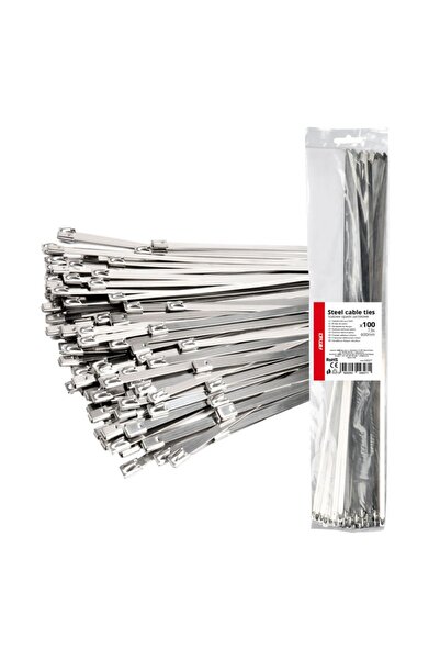 OEM Fasete metalice inox 7,9x600mm 100 buc. AMIO-04327