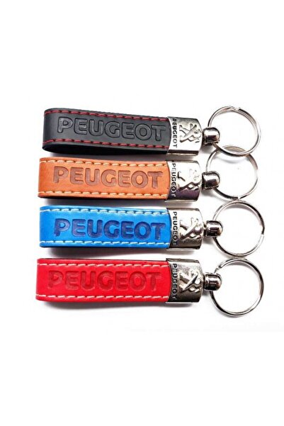 OEM Breloc piele albastru BRE 573