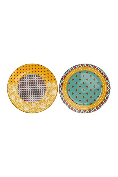 Lucky Art Eliana Bone 20 cm 4'lü Tabak Seti