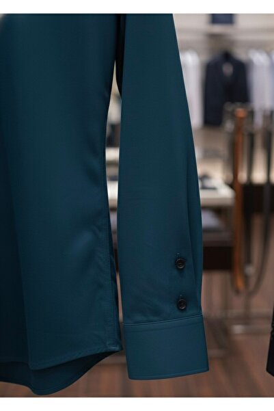 YusGos Long Sleeve Cotton Easy Iron Modal Soft Fabric Regular Fit Men's Shirt