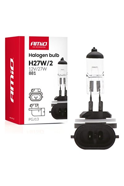 OEM Bec halogen H27W/2 881 PGJ13 12V 27W AMIO-04413