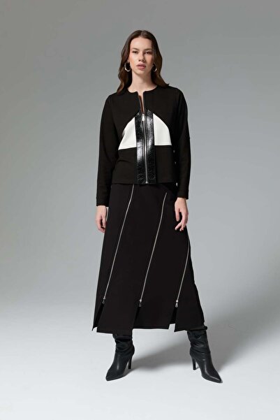 roibyardaözmen تصميم، تفاصيل بسحاب، طقم مع جاكيت