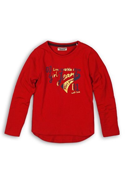 DJ Dutchjeans Girls' asymmetrical long-sleeved blouse DjDutchjeans