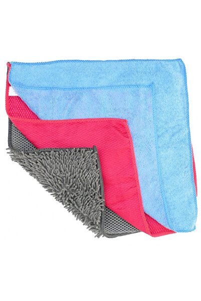 OEM Set 3 lavete microfibra 30x30 cm