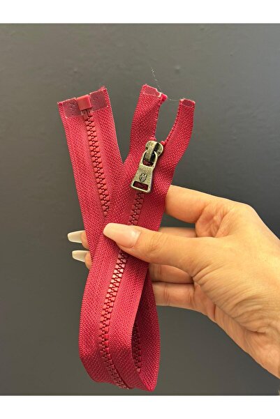Gönülden Tasarım 38X3 cm Toothed Red Zipper