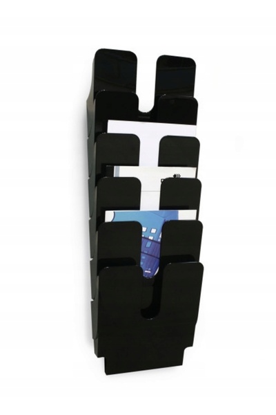 Other Raft de documente Durable Flexiplus, montat pe perete, cu 6 rafturi ver...