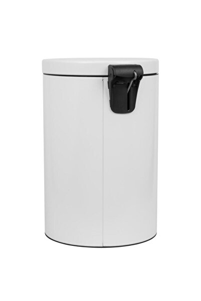 Powerx Pedal bin, 12 liter capacity, antiseptic, white,