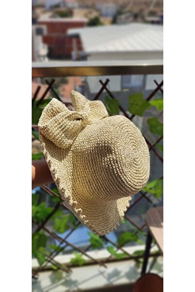 RKSATOLYE HASIR FİYONK DETAYLI ŞAPKA