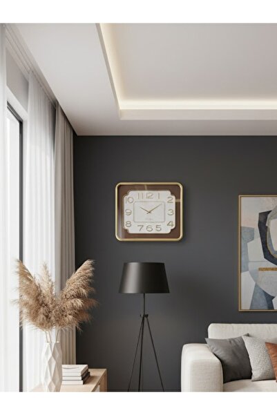 Home Büyük Rakamlı Klasik Duvar Saati | Vintage Stil Salon Ofis Dekor Saati