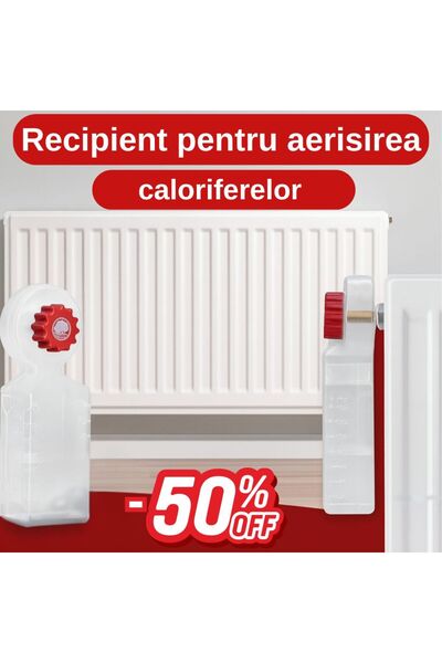 Super RECIPIENT PENTRU AERISIREA CALORIFERELOR – ELIMINĂ AERUL ȘI CREȘTE EFIC...