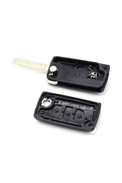 OEM Carcasa Cheie Briceag, Peugeot , 3 but, cu locas pentru baterie