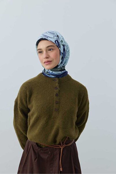 Modakaşmir Olyvia Pattern Bamboo Scarf