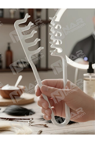 Nar Promosyon Mucizevi French Crop Düz Saç Şekillendirme Tarağı - Nar Pro