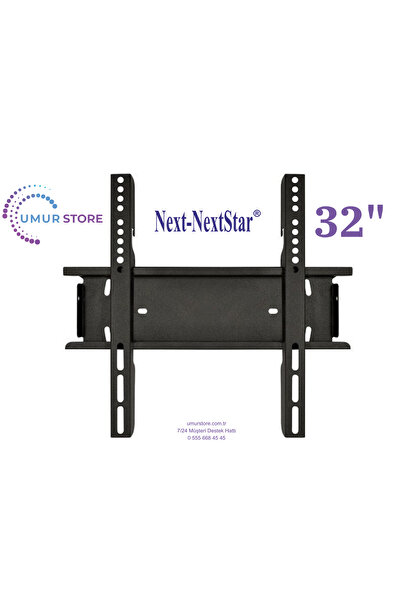 Herz ONVO 40VL80F2FA 40'' 102 Ekran Uydu Alıcılı 32”, 39”, 40” Uyumlu Lcd Led TV Sabit Duvar Askı Aparatı