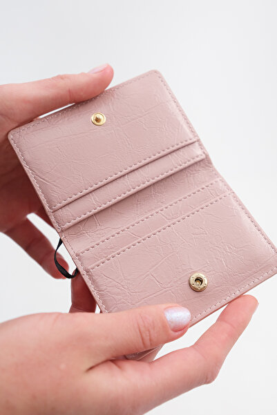 Addax Snap Closure Card Holder Wallet Czdn152