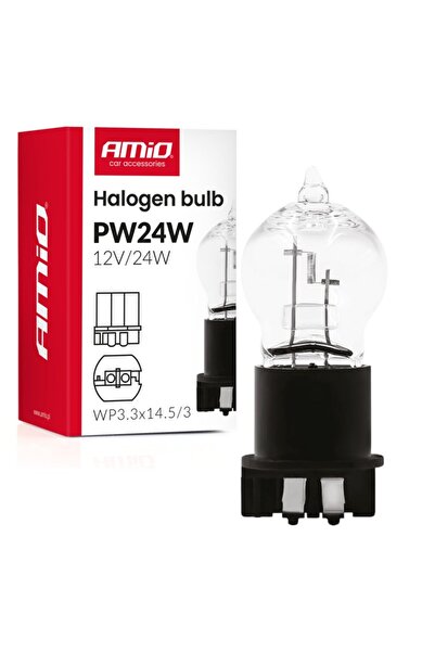 OEM Bec halogen PW24W WP3.3x14.5-3 24W 12V AMIO-04409
