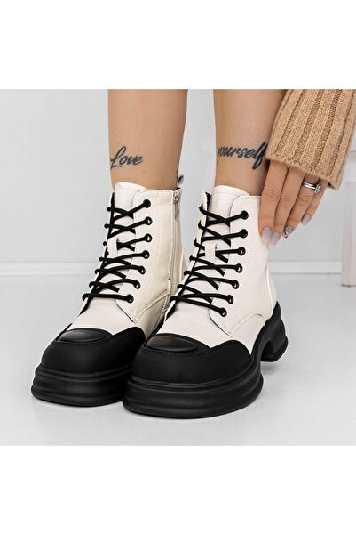 mei Women's Boots 3WL127 White