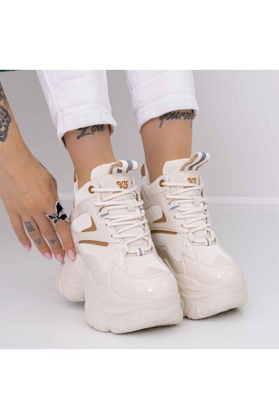 mei Γυναικείες Μπότες 3SJN2 Κρεμ