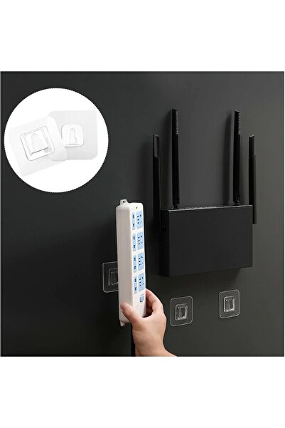 OEM Set of 10 double self-adhesive holders, 5.7 x 5.7 cm, transparent