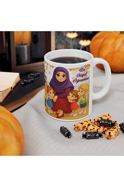 sıradışıhediyem Teacher's Day Mug Cup Teacher's Special Mug Cup Dear Teacher Mug Cup