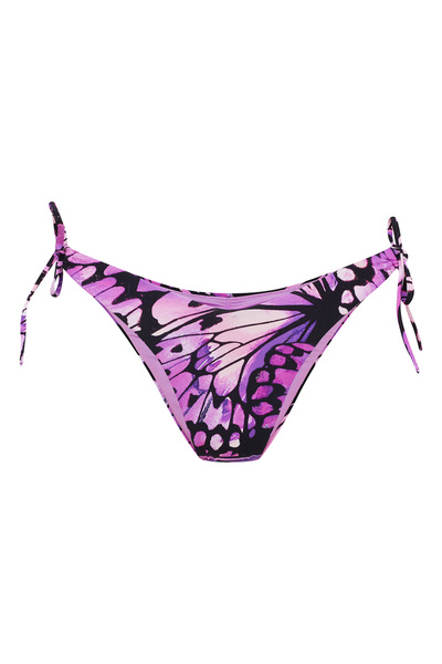 ESOTIQ Women's Bikini Bottom Briefs Side Tie String Panties Butterfly Pattern Feminine & Sexy | Icarus