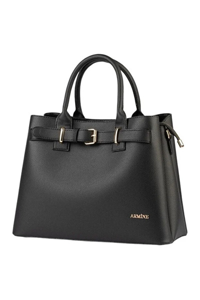 Armine Pia Hand and Shoulder Bag - 395 Black